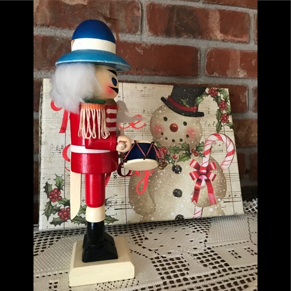 ❤️ Rare Vintage  10” Old Fashioned Wooden Nut Cracker ‼️FINAL SALE - Picture 2 of 10